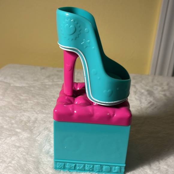 Shopkins display stands shoe store, six pieces, high heel stand, mirror stand - Picture 10 of 11